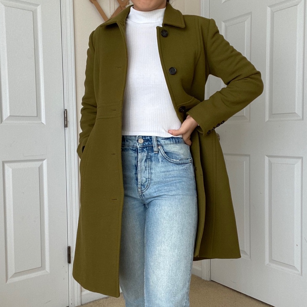 J. Crew classic lady day coat